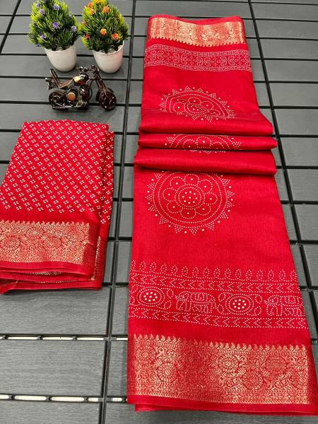 Gola By Wow Tussar Silk Printed Sarees Catalog
